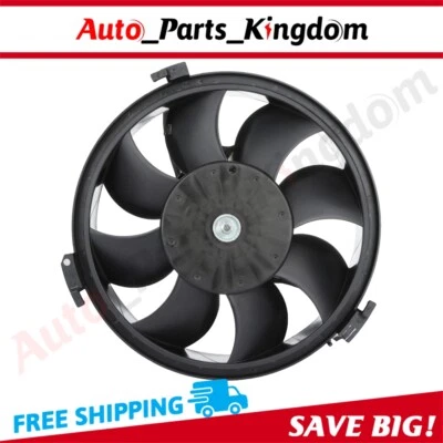 Conjunto de ventilador de refrigeração do radiador para 1996 1997 1998 1999 2000 01 Audi A4 A6 Quattro - Imagem 1 de 4