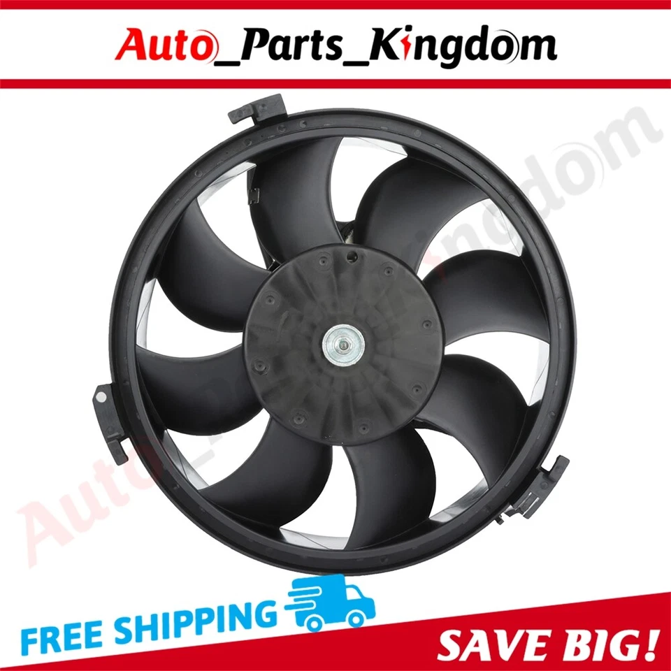 Conjunto de ventilador de refrigeración del radiador para 1996 1997 1998 1999 2000 01 Audi A4 A6 Quattro Foto 1 de 4