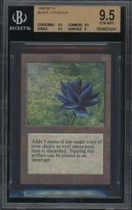 BGS 9.5 Beta - Loto Negro - Magic the Gathering - Gema como Nuevo - Imagen 1 de 2