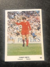 TOMMY SMITH LIVERPOOL LEGEND 1970 THE SUN FOOTBALL SWAP CARD
