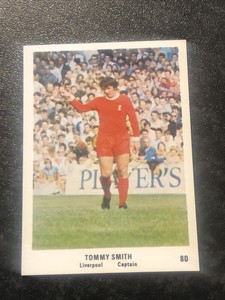 TOMMY SMITH LIVERPOOL LEGEND 1970 THE SUN FOOTBALL SWAP CARD