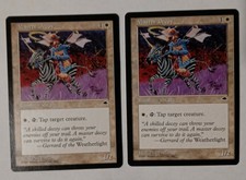 MTG Master Decoy Tempest Regular Common x2
