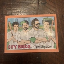 CITY BISCO 2014 TOUR MANN MUSIC CENTER PHILADELPHIA CONCERT TRADING CARD