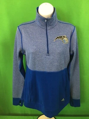 Adidas Orlando Magic Mujer 1/4 Cremallera Sudadera Talla S Pequeña Pullover Chaqueta Azul Foto 1 de 4