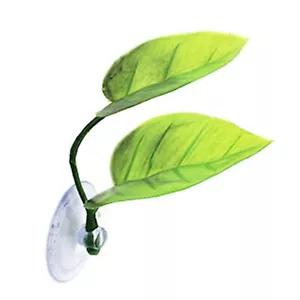 Aquarium Artificial Leaf Betta Hammock Fish Resting Bed Leaf Plant Tanks US - Picture 1 of 12