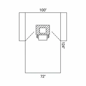 Halyard sterile Brust OP-Hülle, 100 B x 72 B x 124 L Zoll (verkauft als EA/1) - Bild 1 von 1
