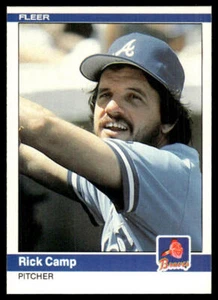 1984 Fleer #174 Rick Camp - Picture 1 of 2