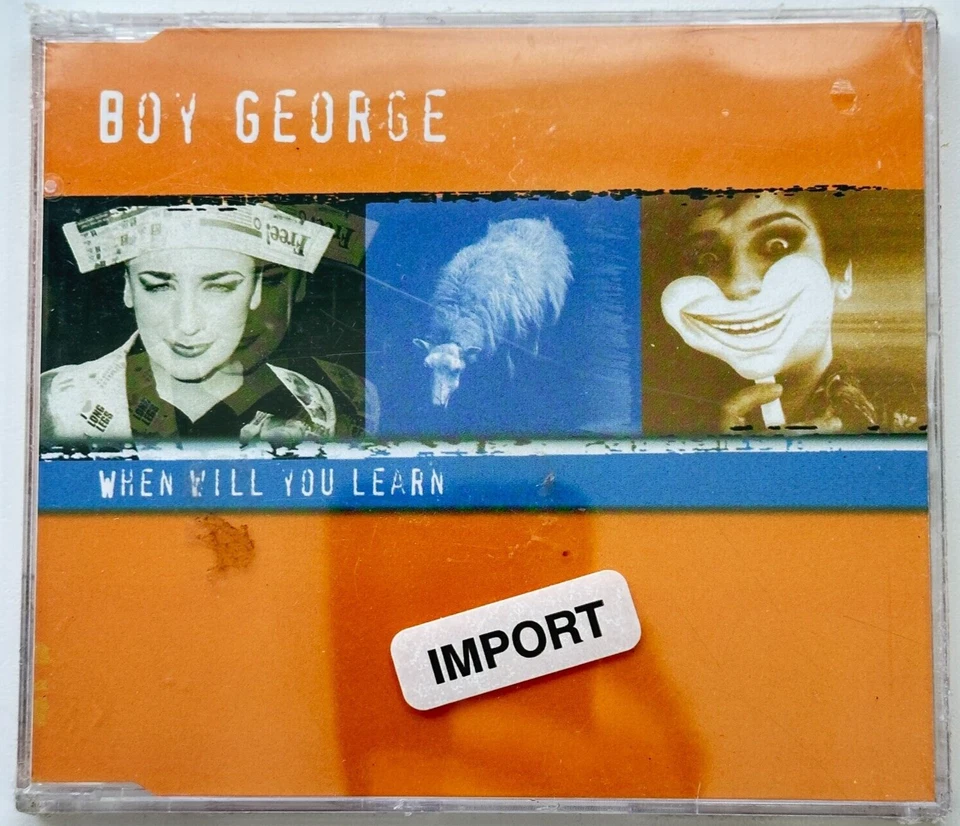 Boy George - When Will You Learn CD Single Australian Remixes New Sealed Foto 1 de 2