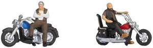 Noch H0 15906 Figure Set Rocker On Motorcycles - Picture 1 of 1