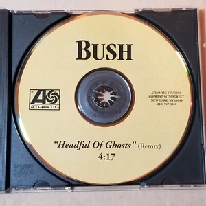 BUSH Gavin Rossdale Demo CD Single CDr Promo Remix Headful Of Ghosts NOT Vinyl - Foto 1 di 7