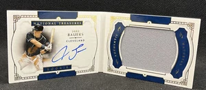 2019 Panini National Treasures Jake Bauers RPA Booklet 37/99 - Bild 1 von 3