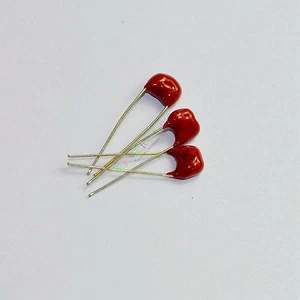 50pcs Silver film MICA Capacitor 560pF 500V for hifi audio amps guitar amp tone - Picture 1 of 1