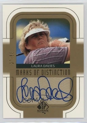 2003 SP Authentic Marks of Distinction /50 Laura Davies #MD-DA Rookie Auto RC - Image 1 of 2