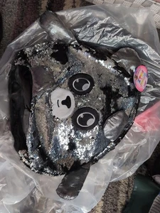 Glitter Palz Backpack NWT Panda - Picture 1 of 3