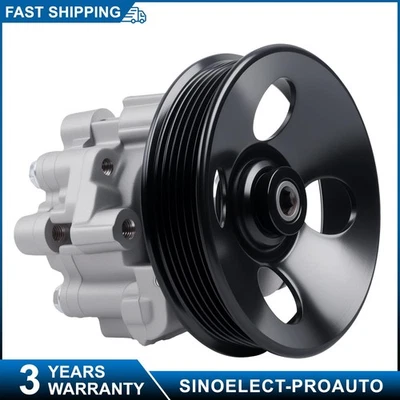 Power Steering Pump w/ Pulley for Chevrolet Equinox Terrain 2010-2017 3.0L 3.6L Foto 1 de 4