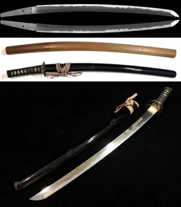Antique Japanese Sword Made by SHIGESADA 重貞 Edo Period NIHONTO Samurai Katana - Picture 1 of 24