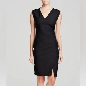 Diane von Furstenberg schwarzes Etuikleid "Megan" Coacktail Größe 2 - Bild 1 von 14