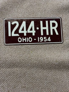 Mini Fahrrad Platte 1244 HR OHIO - 1954 - Bild 1 von 5