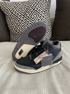 Nike Air Jordan 3 Retro OG SP A Ma Maniére Black Pewter WMNS Sz 8.5 FZ4811-001 - Picture 1 of 7