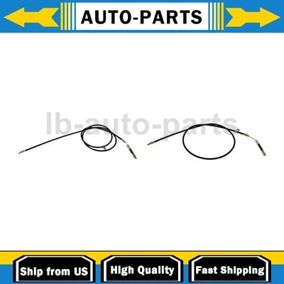 Cable de freno de estacionamiento trasero Dorman 2 piezas para GMC Sierra 1500 1999-2006 4,3 L Foto 1 de 4