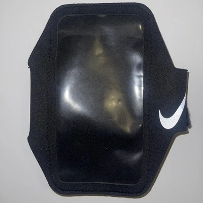 Braço de corrida unissex Nike Lean preto compatível com a maioria dos smartphones NRN65082 - NOVO - Imagem 1 de 4