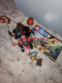 LEGO 70313 Nexo Knights Moltor's Lava Smasher Complete with Instructions