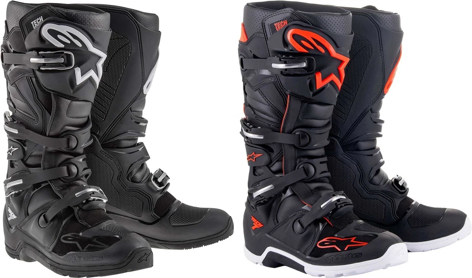 Botas de enduro Alpinestars Tech 7 - Motocross moto todoterreno MX montar ATV Foto 1 de 1