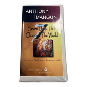 Anthony Mangun Seven Days That Changed The World Audio Cassette Tape - Picture 1 of 3