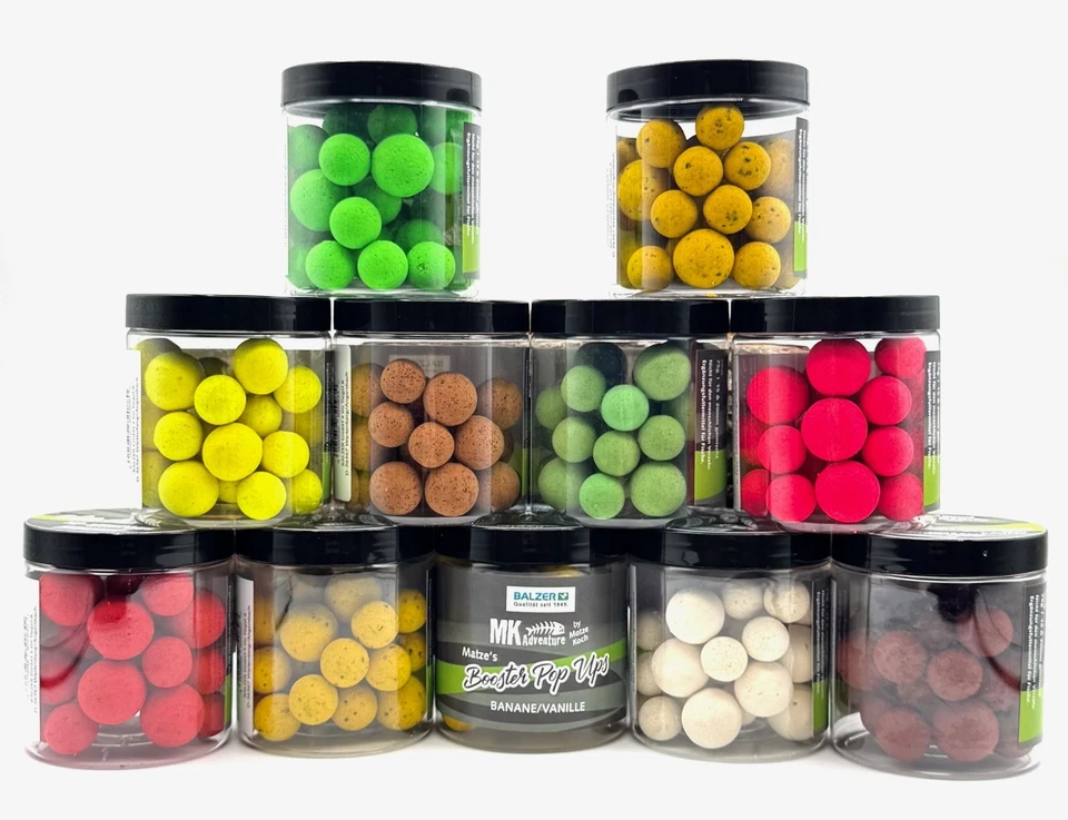 Balzer Matze Koch Matzes Booster Balls Pop Ups 15mm + 20mm 14 Sorten - Bild 1 von 1