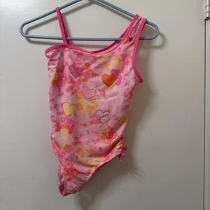 Juicy Couture Girl’s One Shoulder One Piece Swimsuit Size 16 NWOT $46 MSRP - Picture 1 of 3