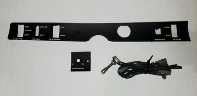 恢复 1968 年普利茅斯 Roadrunner gTx 卫星开关面板 带扬声器 Fader — 第 1/4 张图片