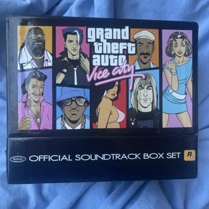Grand Theft Auto:Vice City Official Sound Track Box Set GTA:VC CD Rockstar Games - Picture 1 of 22