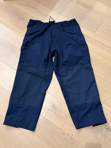 Propper Pants Mens XL Navy GORE-TEX Foul Weather II Military Cargo USA - Picture 1 of 9