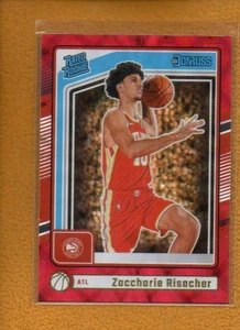 Zaccharie Risacher 2024-25 Donruss Rated Rookies International RC #219 - Picture 1 of 2
