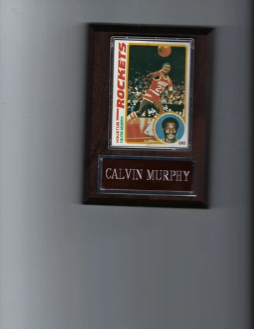 CALVIN MURPHY PLAQUE HOUSTON ROCKETS BASKETBALL NBA   C Cover