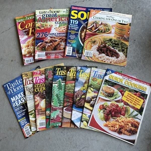 Taste of Home Magazines Cookbooks 10 back issues 4 Magazine - Foto 1 di 2