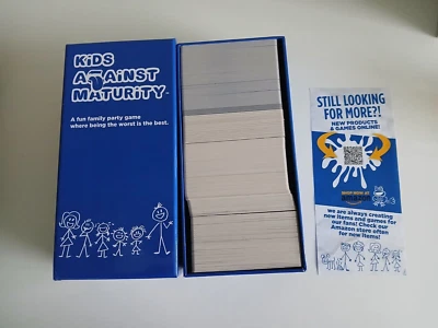 Kids Against Maturity Card Game New |Condition - Image 1 of 4