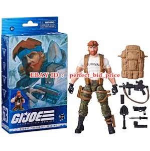 Nueva figura de acción Hasbro G.I.JOE 63 serie clasificada Stuart Outback Selkirk juguete - Imagen 1 de 5