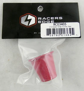 1/10 Scale Small Tin Pail - Red - Racers Edge #RCE3405 - Picture 1 of 2