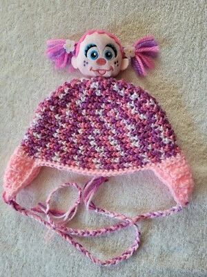 Nuevo Sombrero Ganchillo Plaza Sésamo Abby Cadabby Oreja para Bebé de 6-12 Meses  Foto 1 de 4