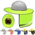 Sun Shade Hat with Reflective Strip Protect Your Neck Enhance Visibility