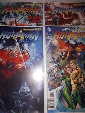 Job Lot X 4 Dc Comics New 52 Aquaman 10 to 13. Geoff Johns