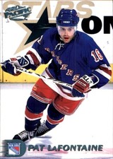 1998-99 Pacific ICE BLUE #295 Pat LaFontaine NEW YORK RANGERS