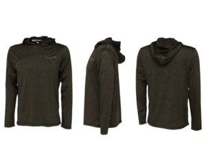 Fighter Stretch Hoodie Gr. S-XXL Burnt Olive Melange Pullover Savage Gear - Bild 1 von 4