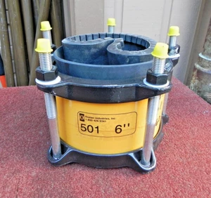 ACOPLAMIENTO DE TUBO DE HIERRO DÚCTIL ROMAC INDS 501 6" CON 2 CAQUETAS EPDM 6,90 - Imagen 1 de 6