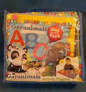 Garanimals Baby Activity Playmat W/Carry Case & 2 Fold Out Options 22" x 22" New - Picture 1 of 7