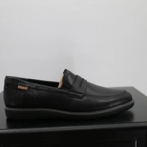 Pikolinos Avila M1T-3205 Loafers Mens Size 10-10.5 Black Leather Slip On Shoes - Picture 1 of 16