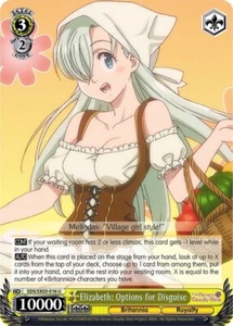 Elizabeth: Options for Disguise - The Seven Deadly Sins - Weiss Schwarz TCG - Casi nuevo - Imagen 1 de 1