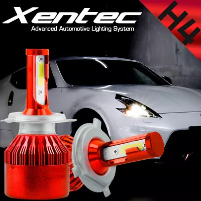 XENTEC LED HID Headlight Conversion kit H4 9003 6000K 2005-2007 Pontiac Wave5 - Imagem 1 de 4
