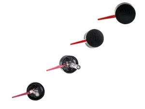 17,5 mm LETRONIX aguja de velocímetro aguja de velocímetro aguja de velocímetro en rojo diseño 3 - Imagen 1 de 4